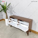 جاکفشی جدید سفید، جاکفشی 2 درب افقی آلوا