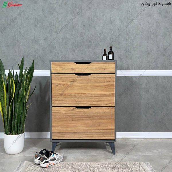 جاکفشی جدید، جاکفشی لاکچری، جاکفشی آینه دار جدید جاکفشی داشبوردی، جاکفشی آلوا عرض 75