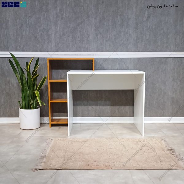 میز تحریر مینیمال، میز تحریر ام دی اف، میز تحریر فلزی، میز تحریر 102