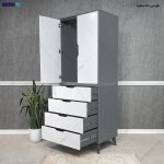 مدل کمد لباس چوبی جدید، عکس کمد لباس، کمد لباس دخترانه، کمد 102