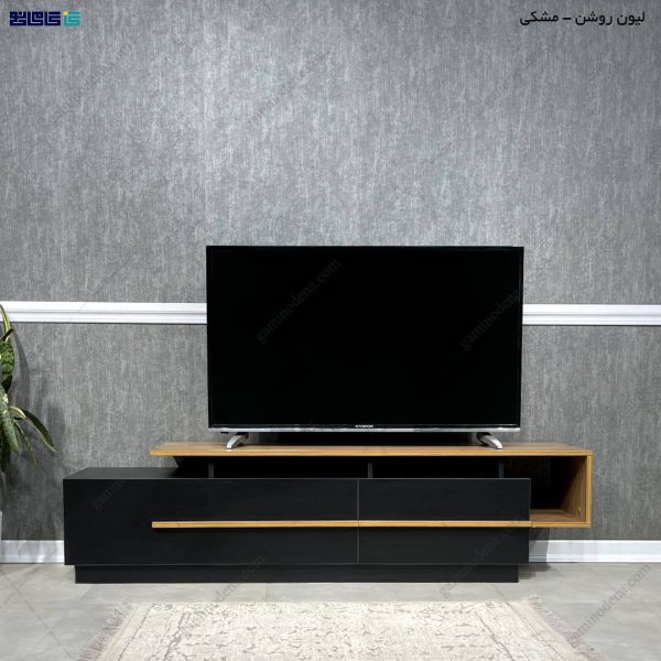 مدل میز تلویزیون دیواری ساده و شیک، خرید میز تی وی جدید، میز تلویزیون مدرن، ساخته شده در مجموعه گامینو