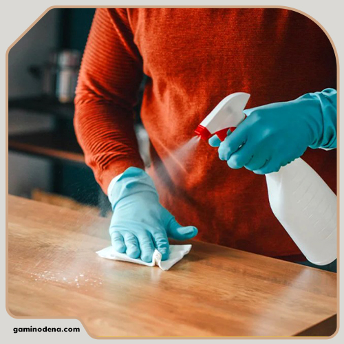 روش های پاکسازی و تمیز کردن وسایل چوبی