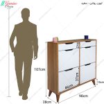 جاکفشی داشبوردی، جاکفشی آلوا 4+2