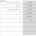 میز پاتختی P101