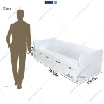 آدمک تخت خواب یک و نیم نفره لارس، گامی نو