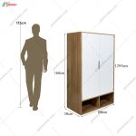 مدل کمد لباس چوبی جدید، عکس کمد لباس، کمد لباس دخترانه، کمد لباس کارن