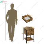 میز پاتختی آوین