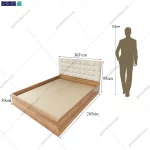 آدمک تخت خواب دو نفره دموی از گامی نو