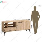 میز تلویزیون مدرن ام دی اف کنسولی مدل دیانا - Image 5