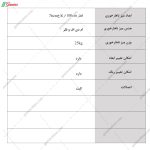 میز غذا خوری راشل