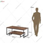 میز جلو مبلی گرند