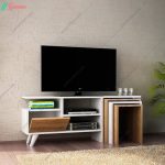 میز تلویزیون کلاسیک + میز عسلی