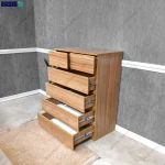 دراور 6 کشو مدرن لیما با کشو های باز طراحی ساده و شیک