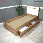 تخت خواب، تخت ، تخت خواب دو نفره، تخت خواب ساده و شیک، تخت خواب دو نفره عروس و داماد تخت خواب ساده و شیک، تخت خواب کشودار آلوا