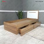 تخت خواب، تخت ، تخت خواب دو نفره، تخت خواب ساده و شیک، تخت خواب دو نفره عروس و داماد تخت خواب ساده و شیک، تخت خواب کشودار آلوا