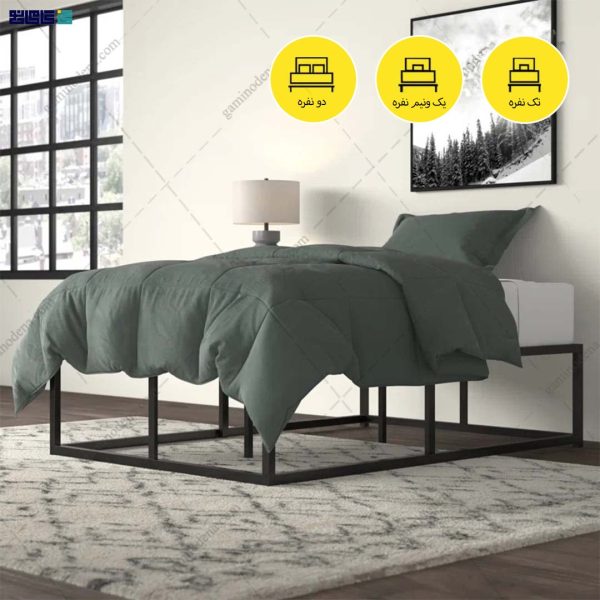 تخت خواب قیمت مناسب یزدان گامی نو