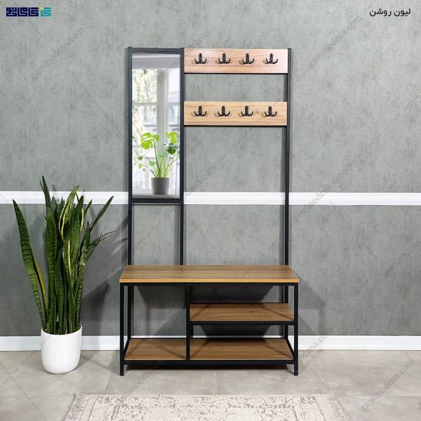 جاکفشی جدید، جاکفشی لاکچری، جاکفشی آینه دار جدید جا کفشی فلزی، جاکفشی مارال