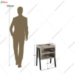 میز کنار مبلی لاریسا و پاتختی P104