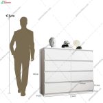 دراور 8 کشو زمرد ساخت گامی نو