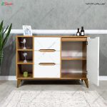 میز کنسول سفید، میز کنسول بلور