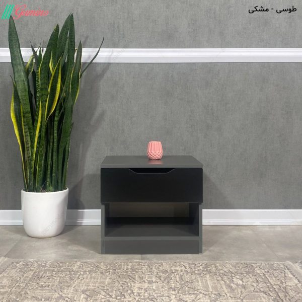 میز پاتختی فرزانه تمام ام دی اف ساخت گامی نو