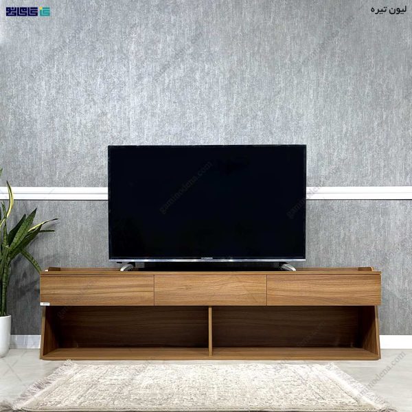 مدل میز تلویزیون دیواری ساده و شیک، میز تلویزیون جدید، میز تلویزیون پاشا، ساخته شده در مجموعه گامی نو