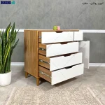 دراور 4 کشو قطره نما کناری با در ب کمو و کشو باز برند گامینو