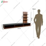 میز تلویزیون دیواری، میز تلویزیون دیواری دومان