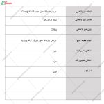 میز پاتختی گلایل