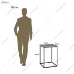 میز کنار مبلی آدین