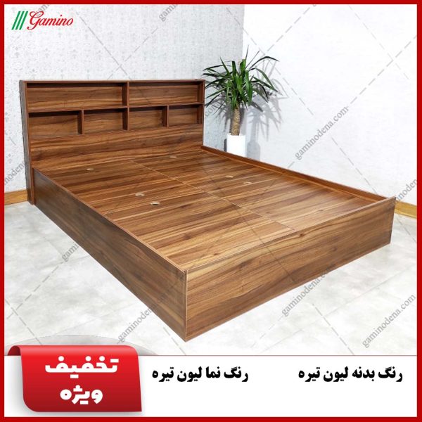 تخت خواب آوا ساخت گامی نو + باکس و شلف