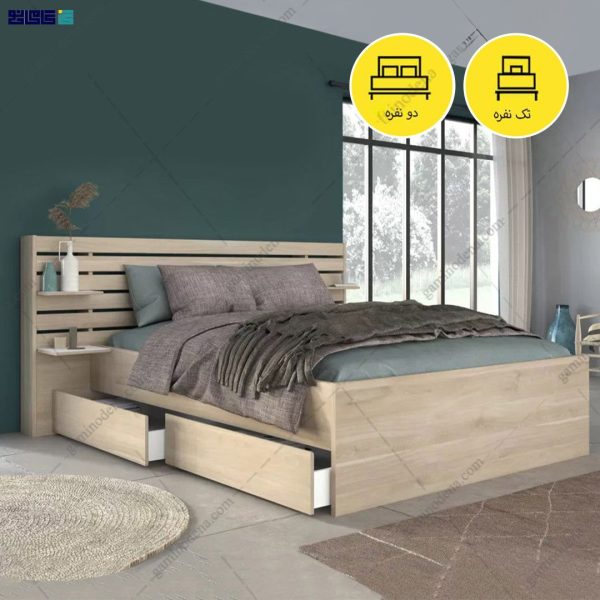 قیمت تخت خواب دو نفره رویا