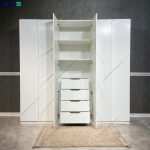 مدل کمد لباس چوبی جدید، عکس کمد لباس، کمد لباس دخترانه، کمد هاووش