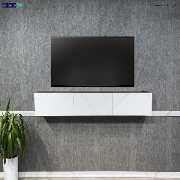میز تلویزیون دیواری، مدل میز تلویزیون دیواری ساده و شیک، میز تلویزیون دیواری گلسا
