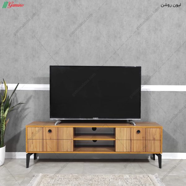 مدل میز تلویزیون دیواری ساده و شیک، میز تلویزیون قطره