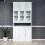 خرید کتابخانه چوبی رهام