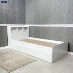 تخت خواب، تخت ، تخت خواب دو نفره، تخت خواب ساده و شیک، تخت خواب دو نفره عروس و داماد تخت خواب ام دی اف، تخت خواب صدرا