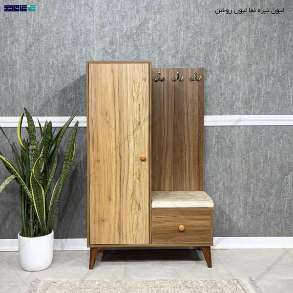 جاکفشی جدید، جاکفشی لاکچری، جاکفشی آینه دار جدید جاکفشی و جالباسی ورودی منزل، جاکفشی مهتا