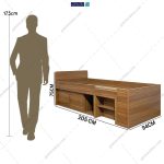 آدمک تخت خواب یک نفره هیراد، گامی نو