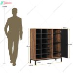 مدل جاکفشی دیواری، جاکفشی کرانه