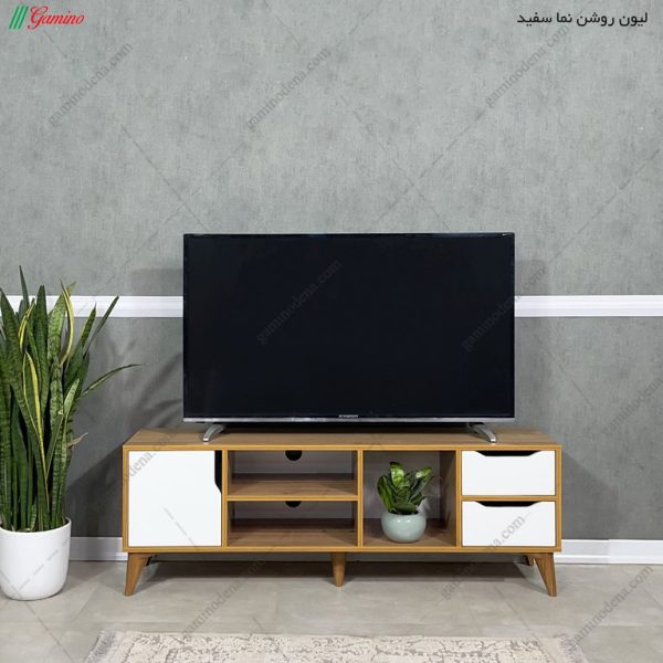مدل میز تلویزیون دیواری ساده و شیک، میز تلویزیون کوروش
