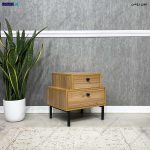 پاتختی دو کشو، میز پا تختی جدید، خرید میز پاتختی ارزان، ساختهشدهدر مجموعه گامینو