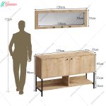 جاکفشی جدید چوبی، جاکفشی گلستان