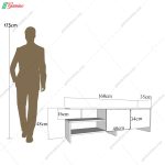 میز تلویزیون متیس