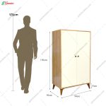 کمد لباس برزین