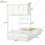 تخت خواب دو نفره اسپرت، تخت خواب کاردو