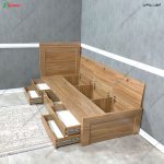 قیمت تخت خواب یک نفره ، تخت خواب رستا