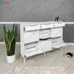 جاکفشی داشبوردی سفید، جاکفشی آلوا (3+6)