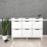 جاکفشی داشبوردی سفید، جاکفشی آلوا (3+6)