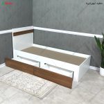 تخت خواب، تخت ، تخت خواب دو نفره، تخت خواب ساده و شیک، تخت خواب دو نفره عروس و داماد تخت خواب مدرن، تخت خواب غزاله